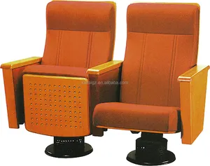 Luxury theater seating commercial cinema seats with one leg