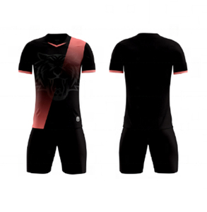 Vêtements de sport en sublimation 100% polyester, maillot de foot à manches courtes, maillot de foot - Product Image 4