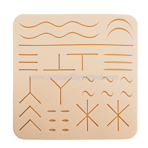 Kit de Suture Chirurgicale Golden Plate avec Sutures et Coussinets en Silicone Composites Modèle PH03-108C pour la Démonstration et la Formation en Suture Médicale - Product Image 6