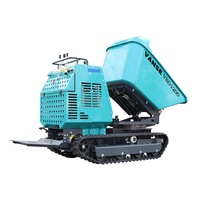 VANSE VSD1200 Multifunktion aler Bergbau & Landwirtschaft Mini Dumper Hydraulic Crawler Gummi ketten Schlamm Buggy Beton Dump Tracks