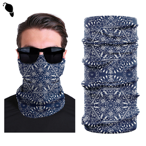 2025 leo Tùy Chỉnh Cao-Căng Băng Lụa Đa Chức Năng Polyester Cổ Khăn Bandana Cho Xe Máy Ngoài Trời Cưỡi Cổ Gaiter - Product Image 4