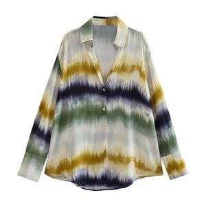 Camicetta a maniche lunghe ricamata nuova 2024 vendita calda camicette etniche da <span class=keywords><strong>donna</strong></span> camicette a scollo a V camicie top e gonne <span class=keywords><strong>abbigliamento</strong></span> - Product Image 5