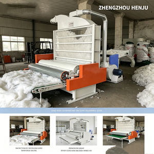 Machine de peignage à flux d'air pour fibres recyclées de feutre aiguilleté - Product Image 3