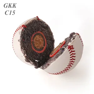 Official League Baseball Training Ball Grade C Cowhide Leather 15% Wool Core Practice Recreational Use Cow Leather Baseball