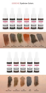 Goochie Microblading Lông Mày Tattoo Pigment Trang Điểm Vĩnh Viễn Pigment - Product Image 2