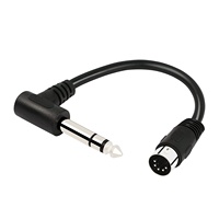 5-poliges MIDI-Kabel, 5-polige DIN-Stecker auf 3,5-mm-TRS-Stecker Stereo-Stecker-Konverter kabel Audio kabel