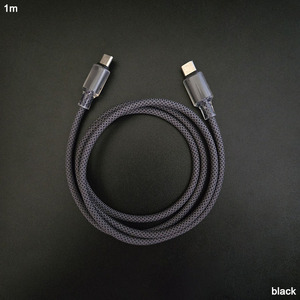 Cavi USB C a 8 Pin di Ottima Qualità con Cristalli di Ghiaccio Resistenti alla Piegatura Design in Nylon Spesso Intrecciato per iOS - Product Image 2