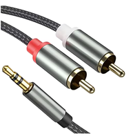 Ugreen — câble stéréo Jack 3.5mm vers 2RCA Y, cordon adaptateur pour haut-parleurs, voiture, DVD, ordinateur, tablette, lecteur de musique