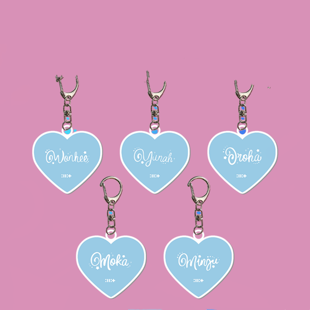 Kpop ILLIT GLITTER DAY in SEOUL Keychain 2025 - Fans Acrylic Pendant