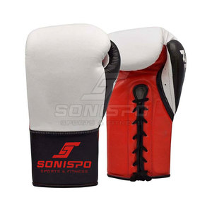 ถุงมือชกมวยหนัง PU 8ออนซ์และ14ออนซ์ผลิตจากมืออาชีพถุงมือฝึกการต่อสู้ลูกไม้พิมพ์ลายอุปกรณ์ศิลปะการต่อสู้ - Product Image 1