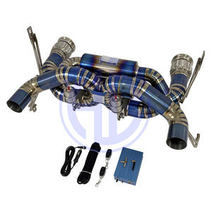 Lamborghini Huracan EVO/STO/Tecnica Performante 5.2L V10 Titanium <b>Exhaust</b> Straight <b>Pipe</b> X-<b>pipe</b> - Product Image 5