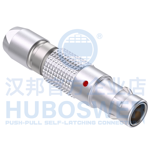 Compatible Lemo B Series Straight Aviation Plug Male FGG 00B 2/3/4/5 Pins Circle Push-Pull Self-Latching Metal Connector IP50