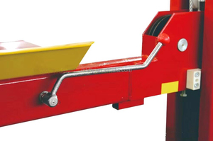 ODDLY OY-40FA Pont élévateur hydraulique à quatre colonnes, alignement des roues 3D, équilibreur de roues avant, combo 4000 kg, certifié CE, garantie 1 an - Product Image 3