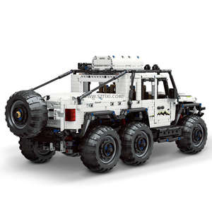 <span class=keywords><strong>Moyu</strong></span> MY88009 MOC Vehículos 1:8 <span class=keywords><strong>6x6</strong></span> Control Remoto Modelo de Ladrillos de Construcción Juguetes de Coche Regalo para Niños Sets de Bloques de Construcción - Product Image 2