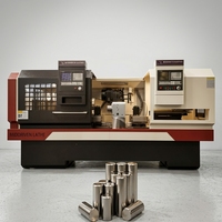 HX-5080-95 Tour CNC horizontal à entraînement central, machine-outil de tournage personnalisée, multifonctionnelle pour le travail des métaux