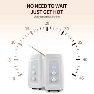 Chauffe-eau instantané intelligent à pression constante silencieux à commande manuelle LED haut de gamme en <span class=keywords><strong>promotion</strong></span> pour la salle de bain à domicile - Product Image 5