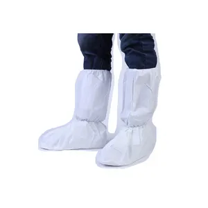 Couvre-bottes jetables en PP, pièces, matériau non tissé, couvre-chaussures antidérapant