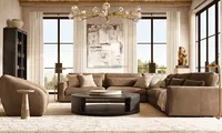 LUXORA Plinthe en travertin Collection Fiberstone Stone Marble