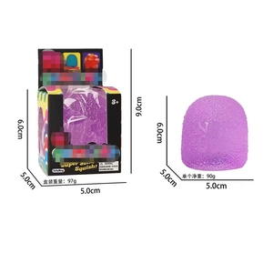 Nouveau Jouet Anti-Stress à Presser en Forme de Bonbons Gélifiés à la Maltose, Sensation de Grain Grossier, Rebond Lent - Product Image 6