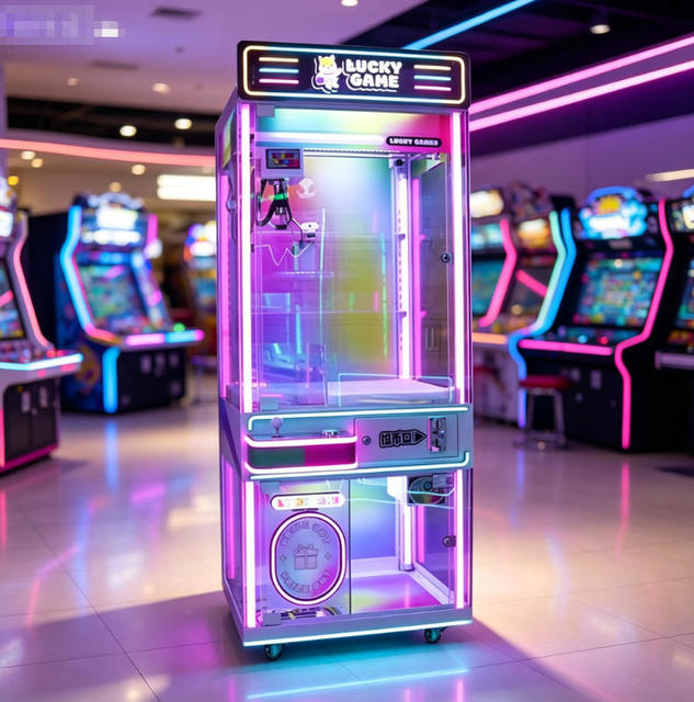 Coin Operated Claw Crane Machine Mini Doll Claw Game Machine Shopping Mall Arcade Prize Machine Small Commercial Claw Machine