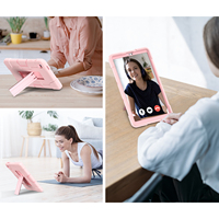 Étui robuste en silicone et PC écologique pour Samsung Tab A7 Lite 8.7 2021 avec béquille, protection renforcée OEM ODM