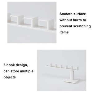 펀치 프리 파티션 L 자형 머리띠 및 헤어 액세서리 보관 랙 모자 보관 선반 - Product Image 2