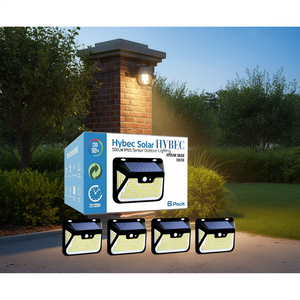 Lampada Solare da Parete Hybec 5W 500LM IP65 con Sensore per Illuminazione Esterna - Product Image 3