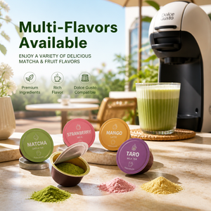 แคปซูลมัทฉะ Dolce Gusto ชาเขียวแบบขายส่ง ปริมาณมาก รับออกแบบตามสั่ง ผลิตภายใต้แบรนด์ของคุณเอง จัดส่งตรงจากโรงงาน - Product Image 6