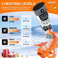 Chaussettes chauffantes rechargeables pour l'hiver, pour promener les chiens, les trajets quotidiens, chauffe-pieds thermiques, chaussettes chaudes en fibre de carbone pour les pieds froids, vente en gros