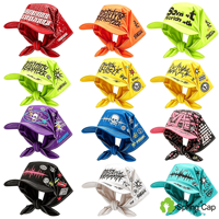 Casquette Bandana Personnalisée pour Rappeur, Impression par Sublimation Personnalisée, Bandanas Multifonctions, Écharpe, Couvre-chef, Casquette de Baseball