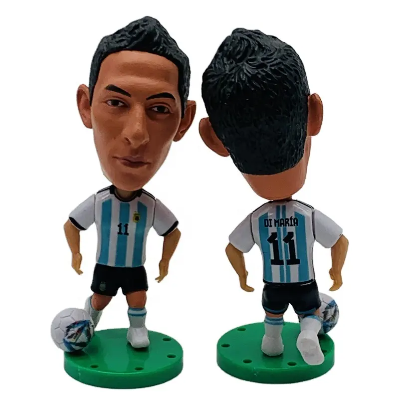 Statuine Di calcio Di Maria Di calcio Di calcio Di bambola da collezione artigianale