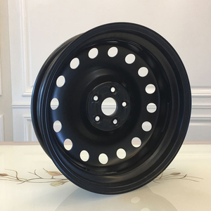 โรงงานผู้ผลิต ล้อเหล็กเคลือบสีดำขนาด 15x3.5j สำหรับฮุนได ล้ออะไหล่ - Product Image 5
