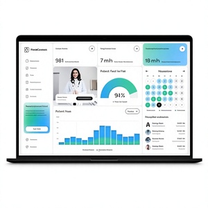 Plataforma de Gestión Hospitalaria que simplifica el cuidado del paciente, las citas, los registros, la facturación, el personal y las operaciones sanitarias. - Product Image 1