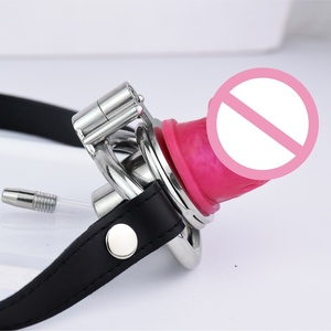 Dispositivo de Castidad Masculina FRRK Sissy Negative con Cabeza de Pene Artificial, Jaula de Castidad con Bloqueo, Jaula para Pene, Juguetes Sexuales Eróticos - Product Image 2