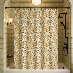 <span class=keywords><strong>Rideau</strong></span> de <span class=keywords><strong>douche</strong></span> imperméable 100 % polyester à motif floral <span class=keywords><strong>nid</strong></span> <span class=keywords><strong>d</strong></span>'<span class=keywords><strong>abeille</strong></span>, mignon, pour la <span class=keywords><strong>d</strong></span>écoration de salle de bain, motif insectes printaniers, <span class=keywords><strong>rideau</strong></span> en tissu personnalisé - Product Image 1