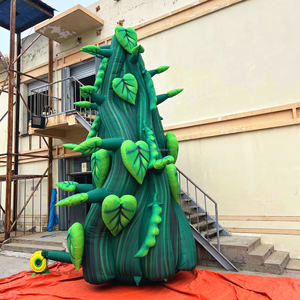 2025 Лидер продаж надувной бобовый стебель, гигантские надувные растения для рекламы - Product Image 3