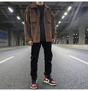 Chaqueta de pana para hombre con etiqueta privada OEM Dropshipping para hombre - Product Image 4