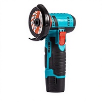 Mini-meuleuse portative domestique, meuleuse d'angle au lithium, vitesse variable, moteur sans balais, machine de découpe rechargeable, polissage
