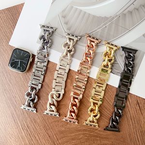 Correa de Reloj Híbrida de Acero Inoxidable y Denim Grueso para Mujer, Compatible con <span class=keywords><strong>Apple</strong></span> <span class=keywords><strong>Watch</strong></span> Series 11 10 9 8 <span class=keywords><strong>7</strong></span> 6 5 4 3 2 1 SE, Superventas - Product Image 6