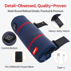 Bungkus siku pemanas listrik portabel, dengan 3 level panas & mati otomatis, bertenaga USB 10W untuk menghilangkan rasa sakit kantor rumah - Product Image 6