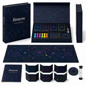 Jeu de société personnalisé Social Deduction, jeu de société pour grands groupes, carte pliable à quatre panneaux, boîte rigide - Product Image 2