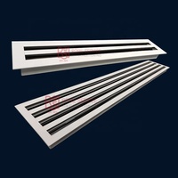 Accessoires de CVC Royal, système de ventilation, grilles linéaires réglables pour climatisation, diffuseurs d'air en T, grilles de sol pour CVC