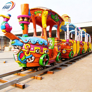 Train Viking Électrique Personnalisable pour Enfants, Parc d'Attractions Extérieur, Jeu de Train sur Rail Coloré à Thème Familial, à Vendre - Product Image 1