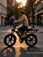 Vélo de montagne électrique pour adultes avec moteur central, frein à disque sans balais, cadre en acier, affichage numérique