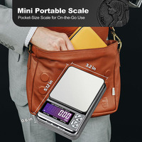 Balance de poche numérique portable USB J&R, balance à pièces, 600g x 0.01g, balance à bijoux pour collectionneurs de pièces, bijoutiers, or