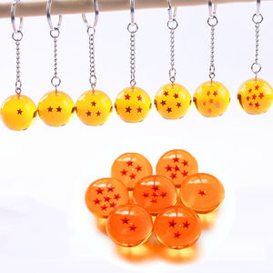 1-7stars Dragoned Balls Z Vegeta Resina Llavero Anime Dragoned Balls Llavero Accesorios Esferas Dragoned <span class=keywords><strong>Ball</strong></span> Z - Product Image 1