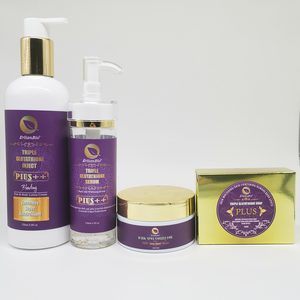 Gluta Kojic Acid <span class=keywords><strong>Whitening</strong></span> Set Etiqueta privada OEM/<span class=keywords><strong>ODM</strong></span> <span class=keywords><strong>Glutathione</strong></span> Lightening Extra Strong Bightening <span class=keywords><strong>Skin</strong></span> Hidratante Care Set - Product Image 4