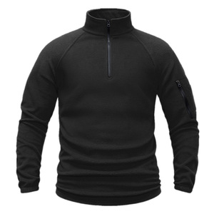 Felpe tattico Patchwork felpe mezza cerniera antivento Outdoor Training caccia cappotti in pile caldo per il <span class=keywords><strong>Trekking</strong></span> invernale - Product Image 4