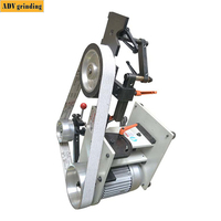 Meuleuse de couteaux 116/116/Meuleuse à bande 2x72 Machine de polissage plane en métal de haute qualité Machine d'affûtage lapidaire plat