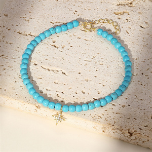 Pulsera CANNER de Diseño Único con Circonita Azul, Plata de Ley S925, Accesorios DIY para Mujer - Product Image 6